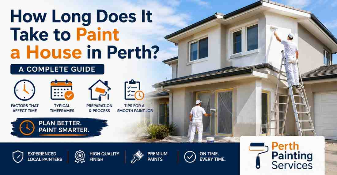 How Long Does It Take to Paint a House in Perth 2026? Perth Painting Services