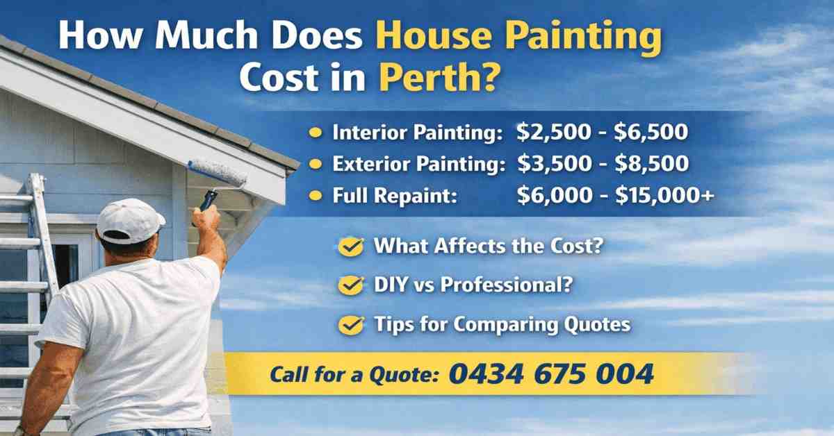 How Much Does House Painting Cost in Perth?