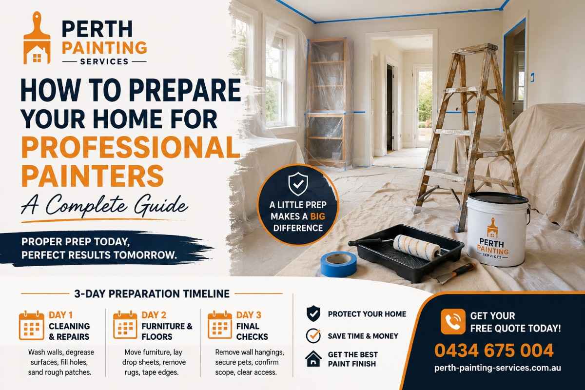 How to Prepare Your Home for Professional Painters
