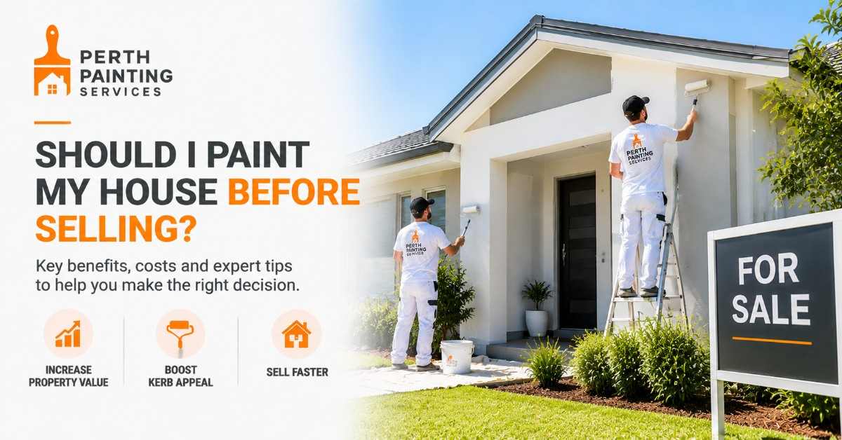 Should I Paint My House Before Selling Perth australia